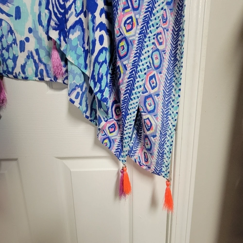 Lilly Pulitzer Laila Kimono One Size.